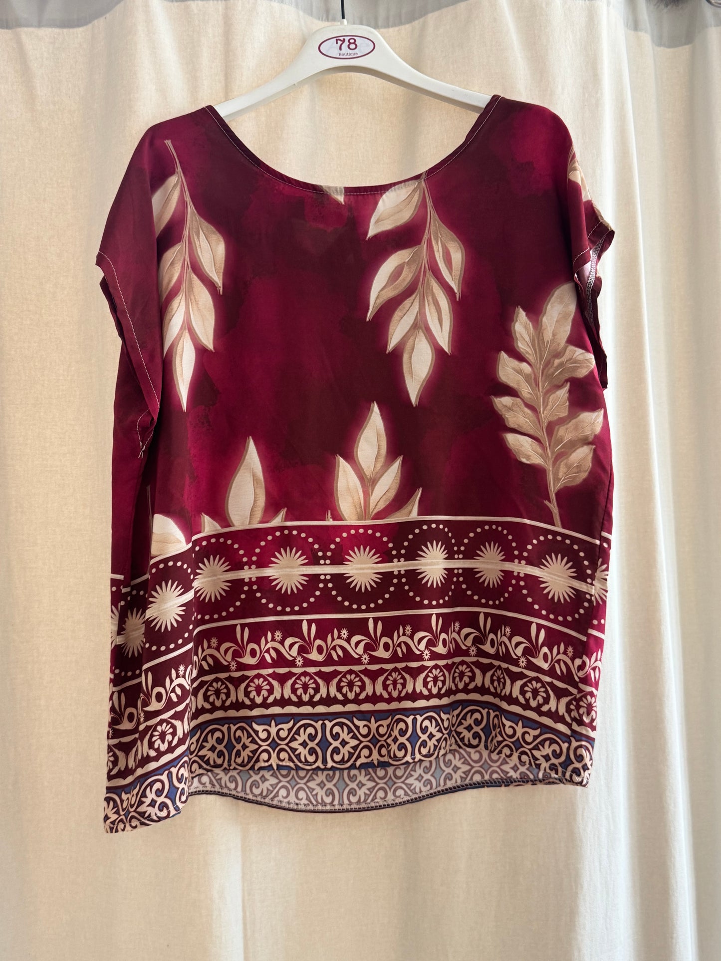 Blusa in viscosa