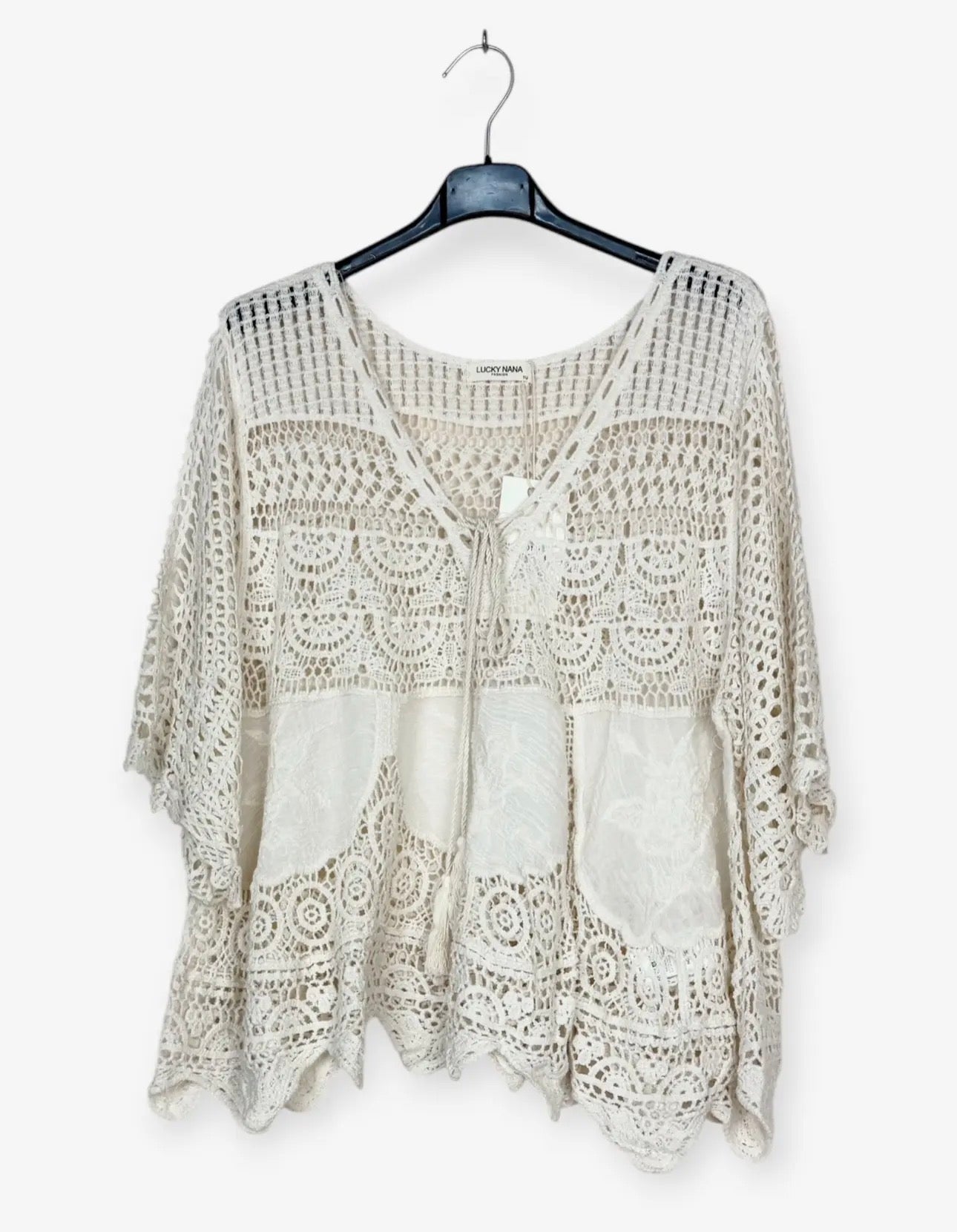 Maglia in macramè