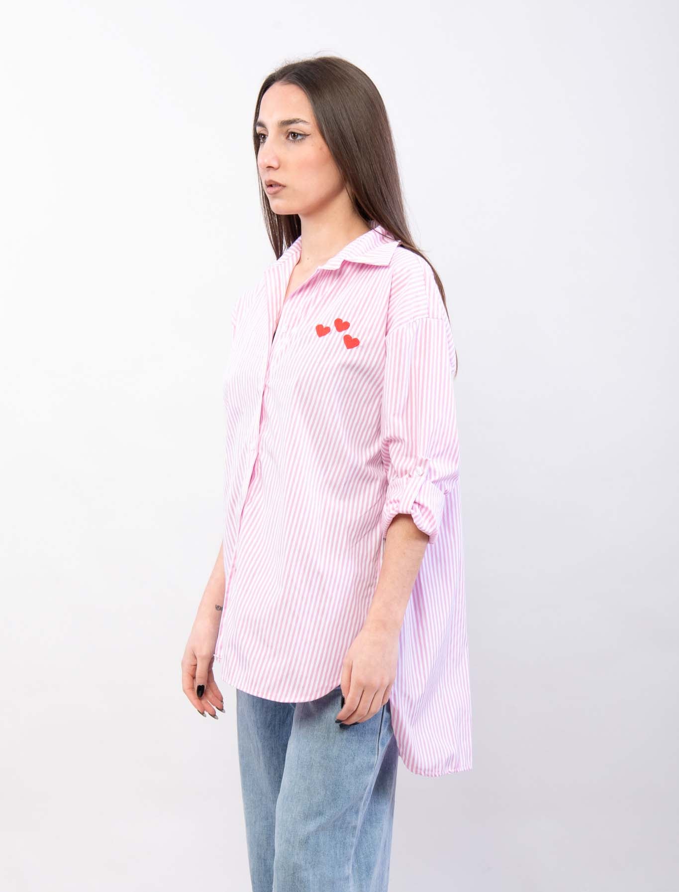 Camicia con ricamo
