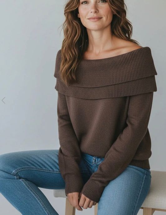 Maglia scollo shiffer