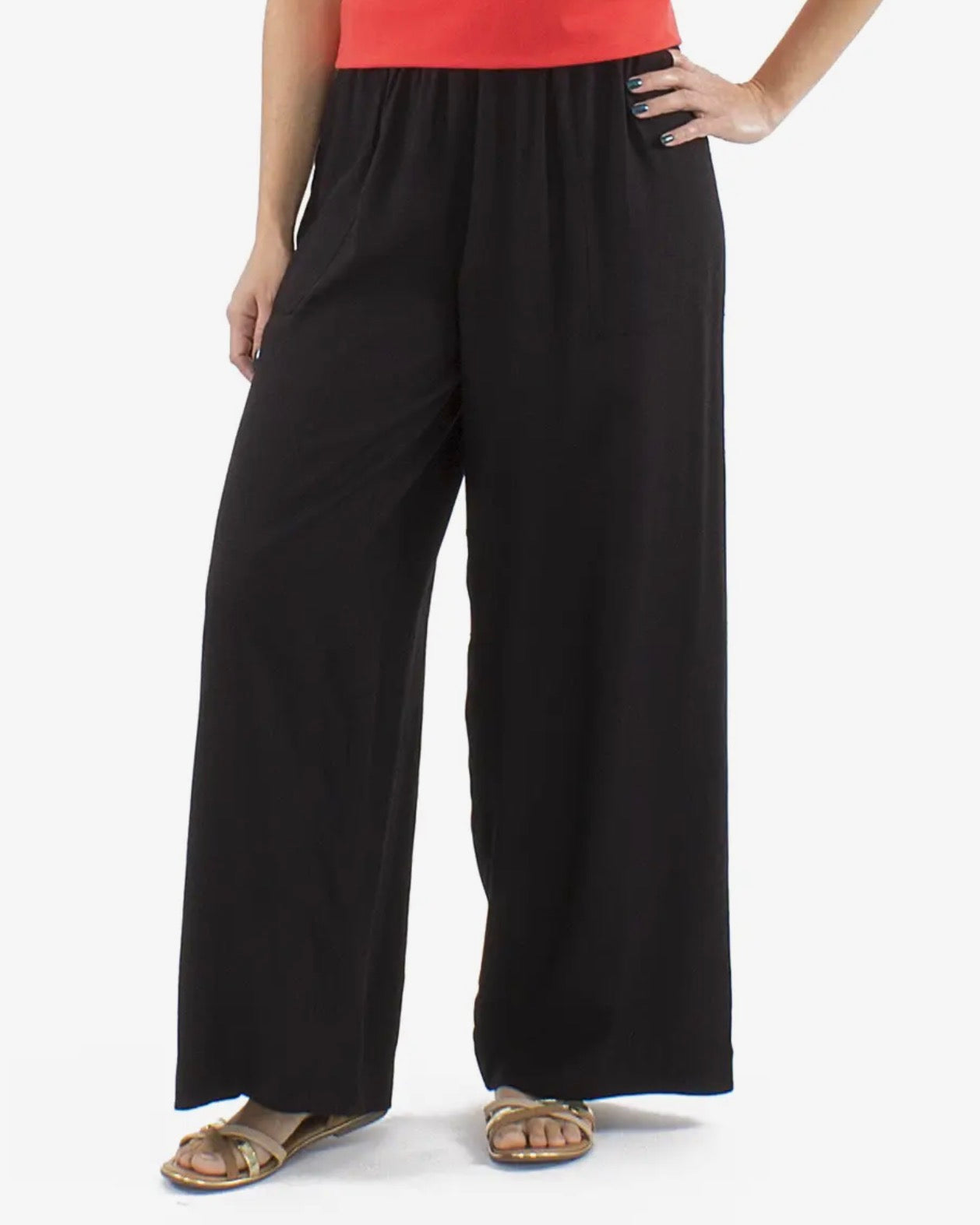 Pantalone palazzo in viscosa
