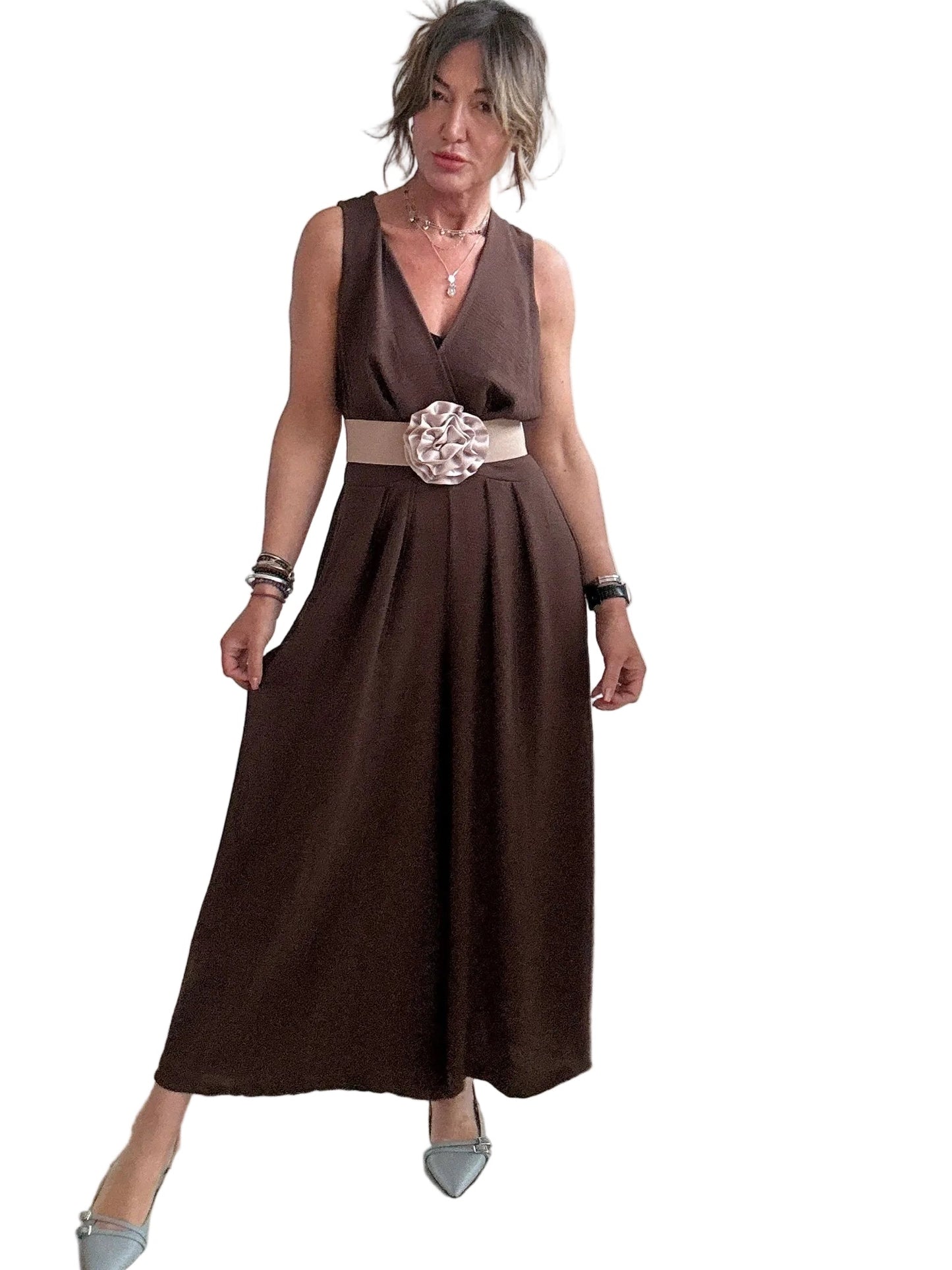 Tuta in georgette