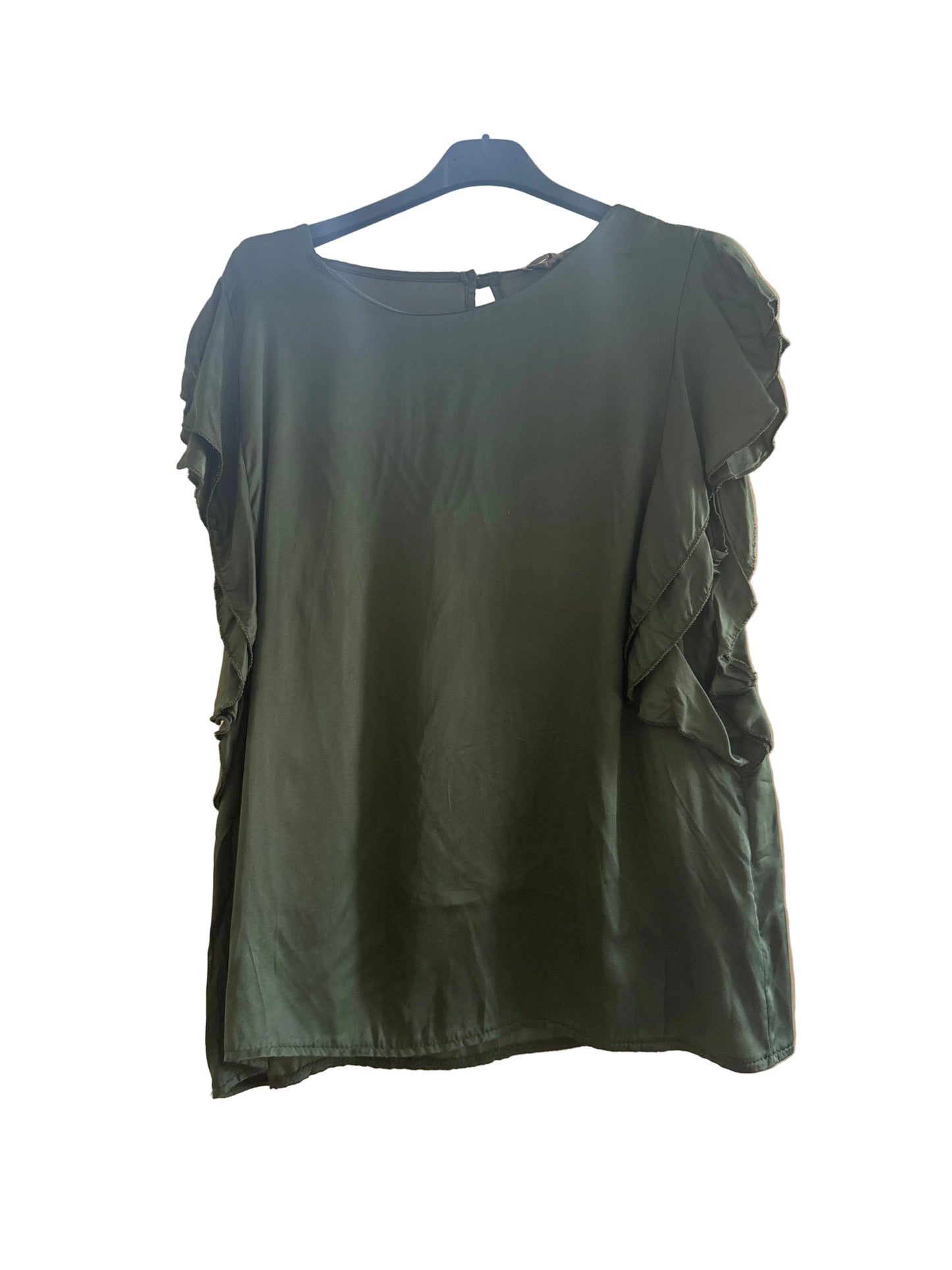 Blusa in raso di viscosa
