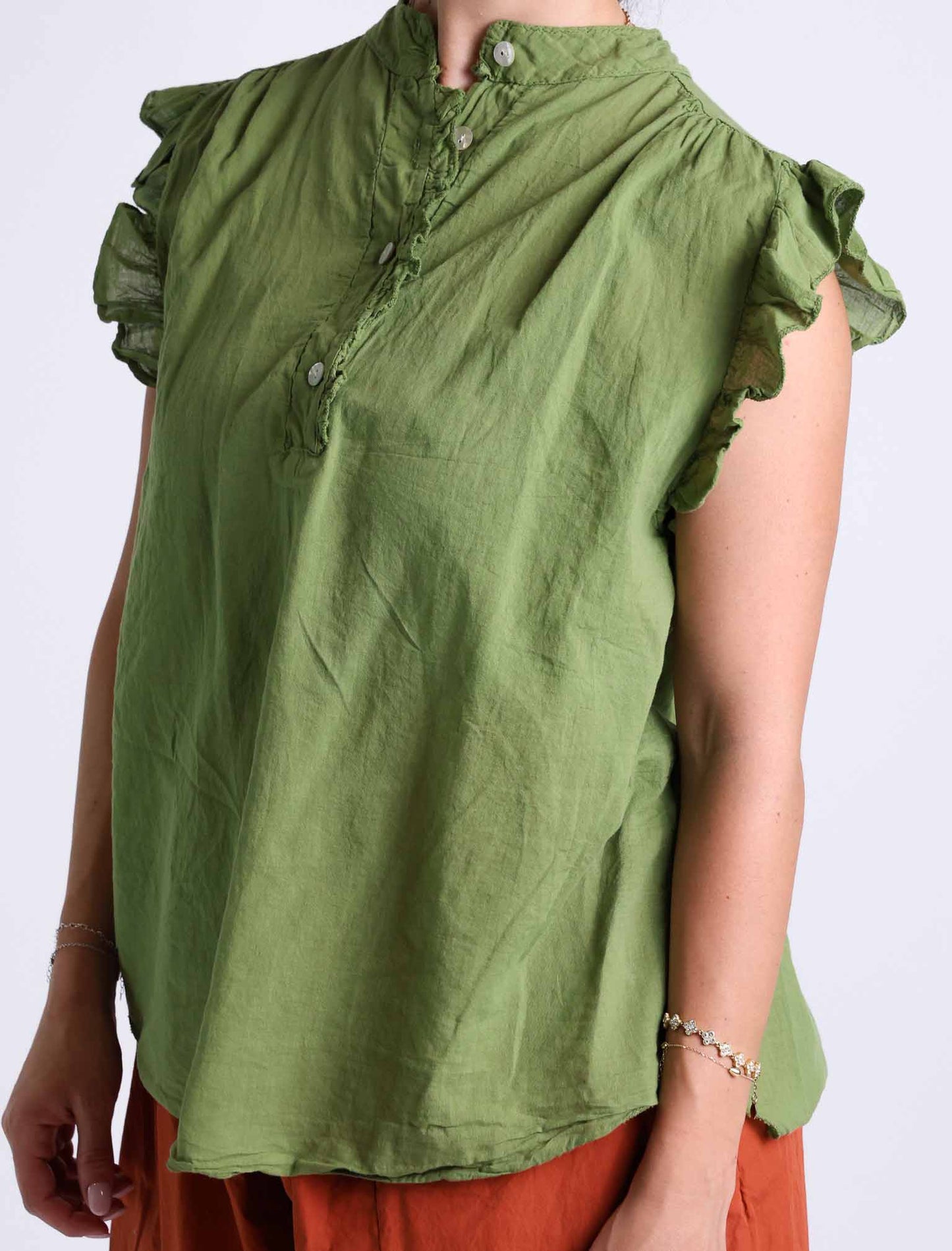 Blusa in mussola