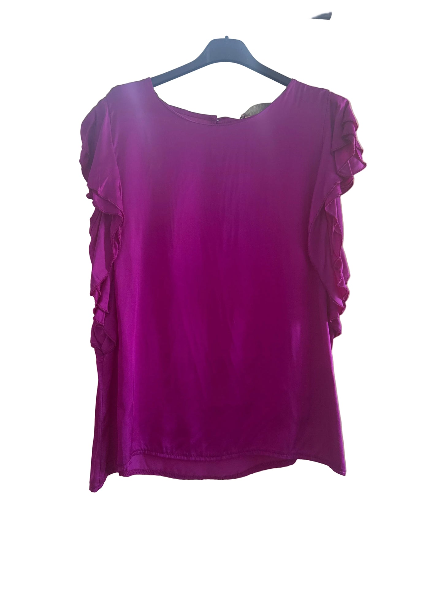Blusa in raso di viscosa