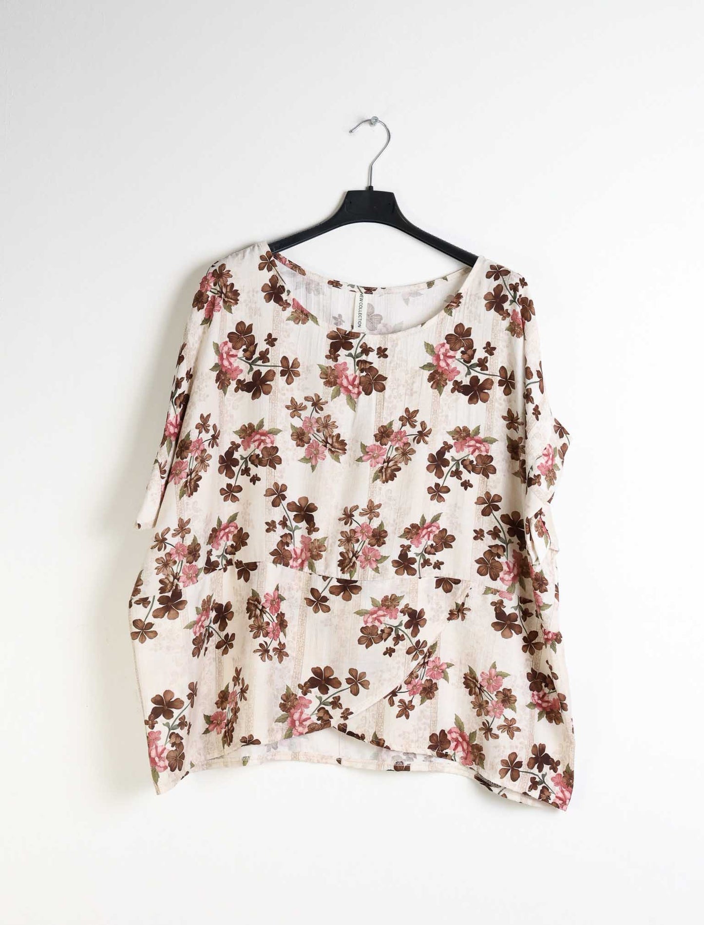 Blusa over floreale