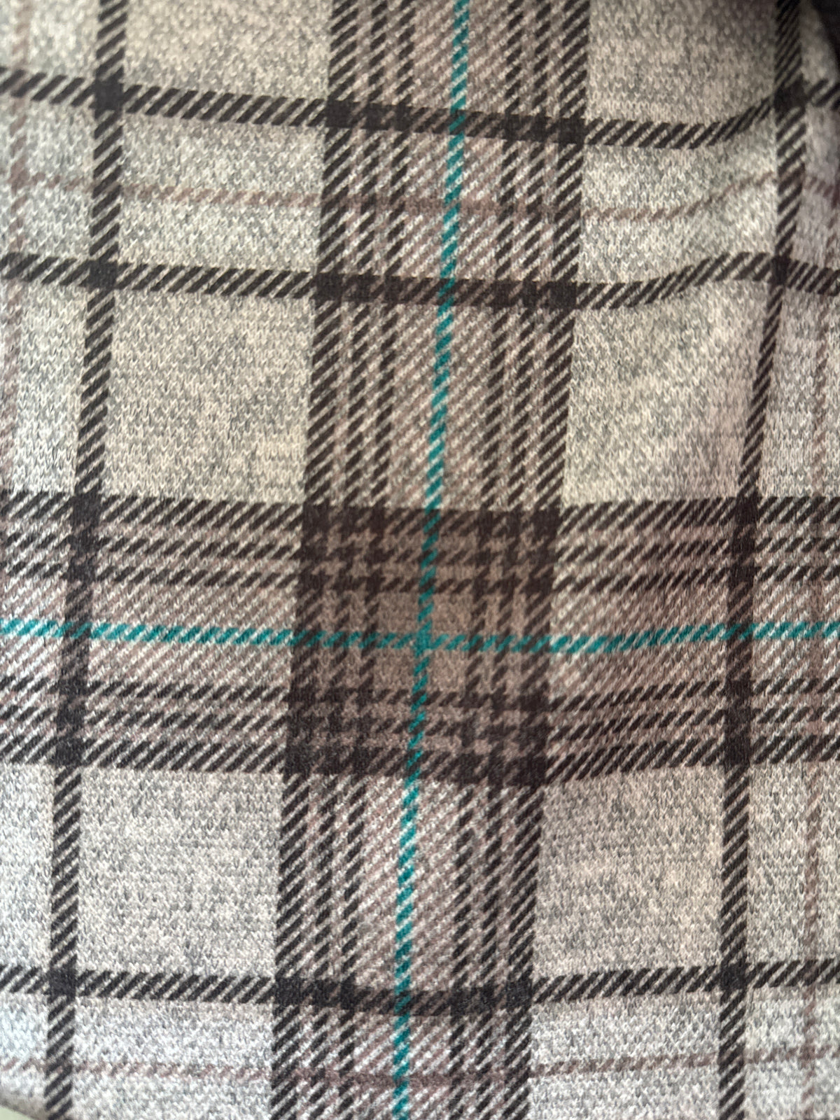 Pantalone check con elastico