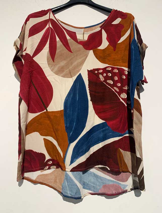 Blusa in viscosa
