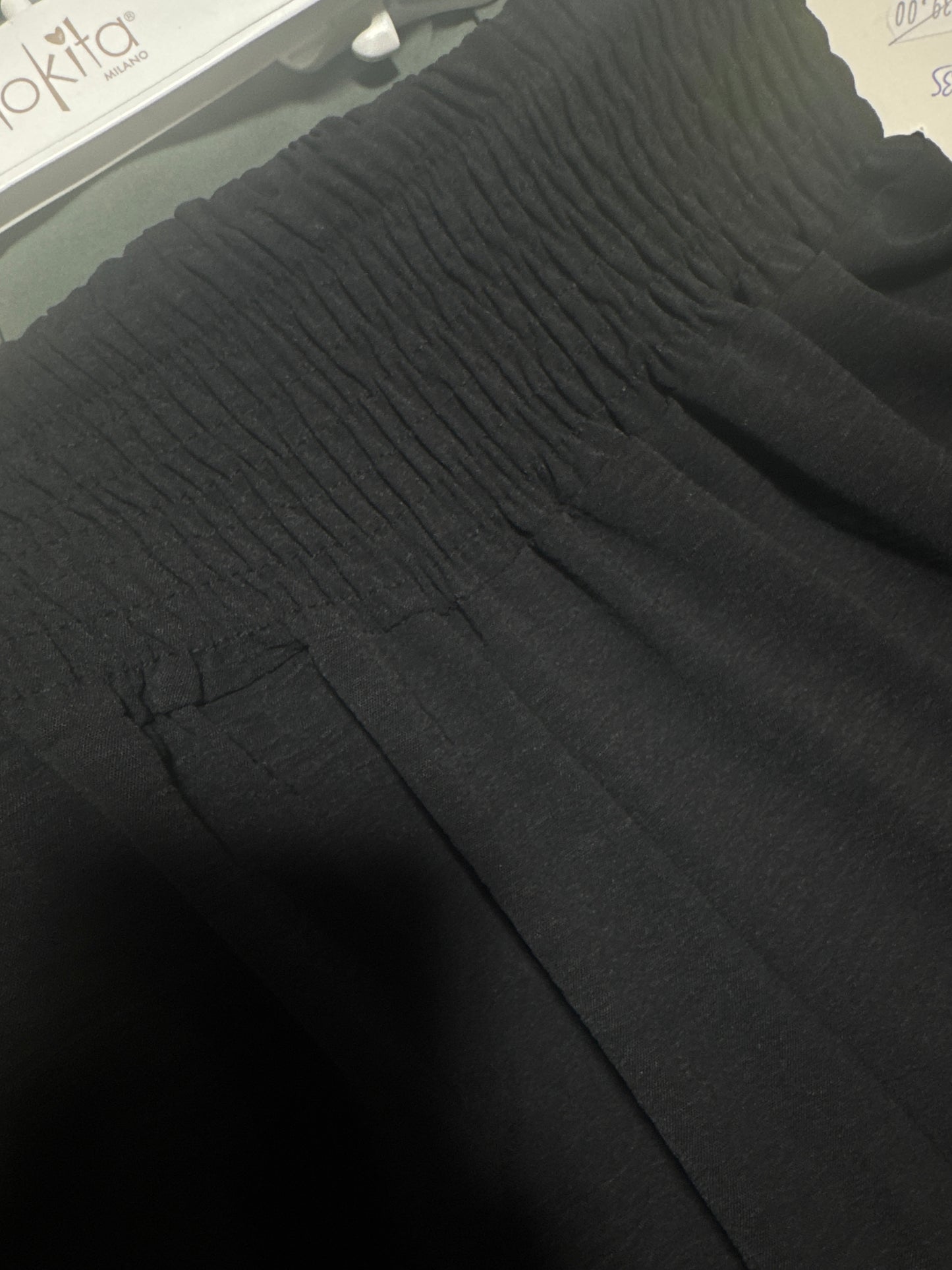 Pantalone palazzo con fascione