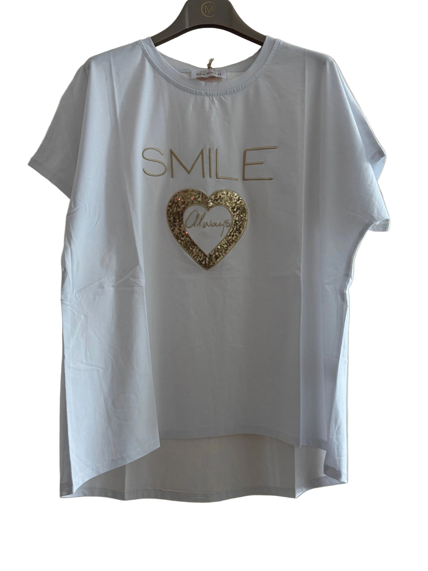T shirt over Smile