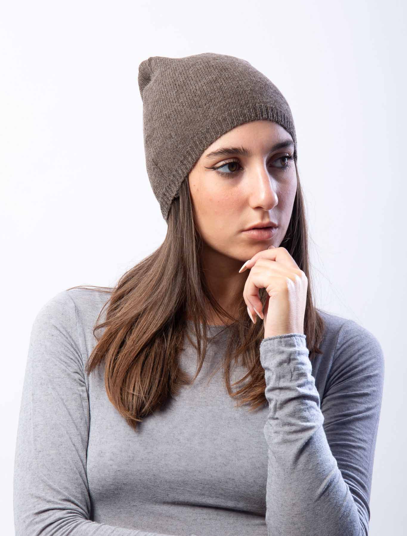 Cappello in misto cachemire