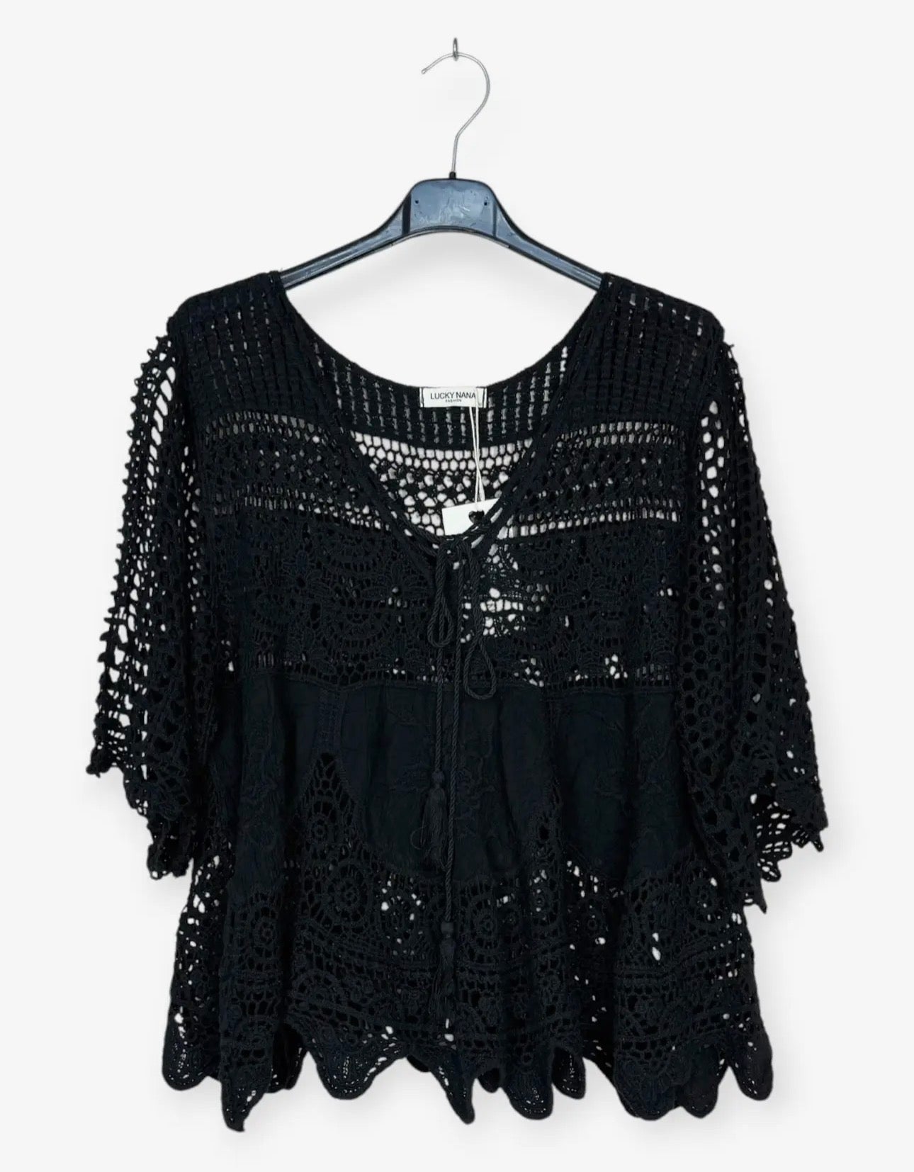 Maglia in macramè