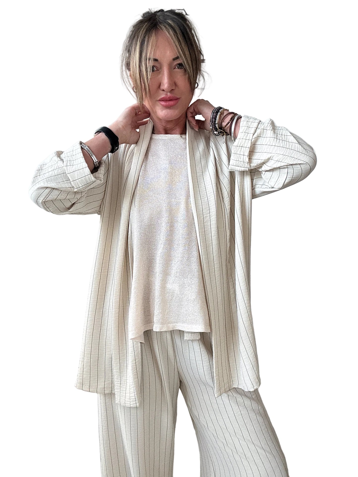 Blazer gessato