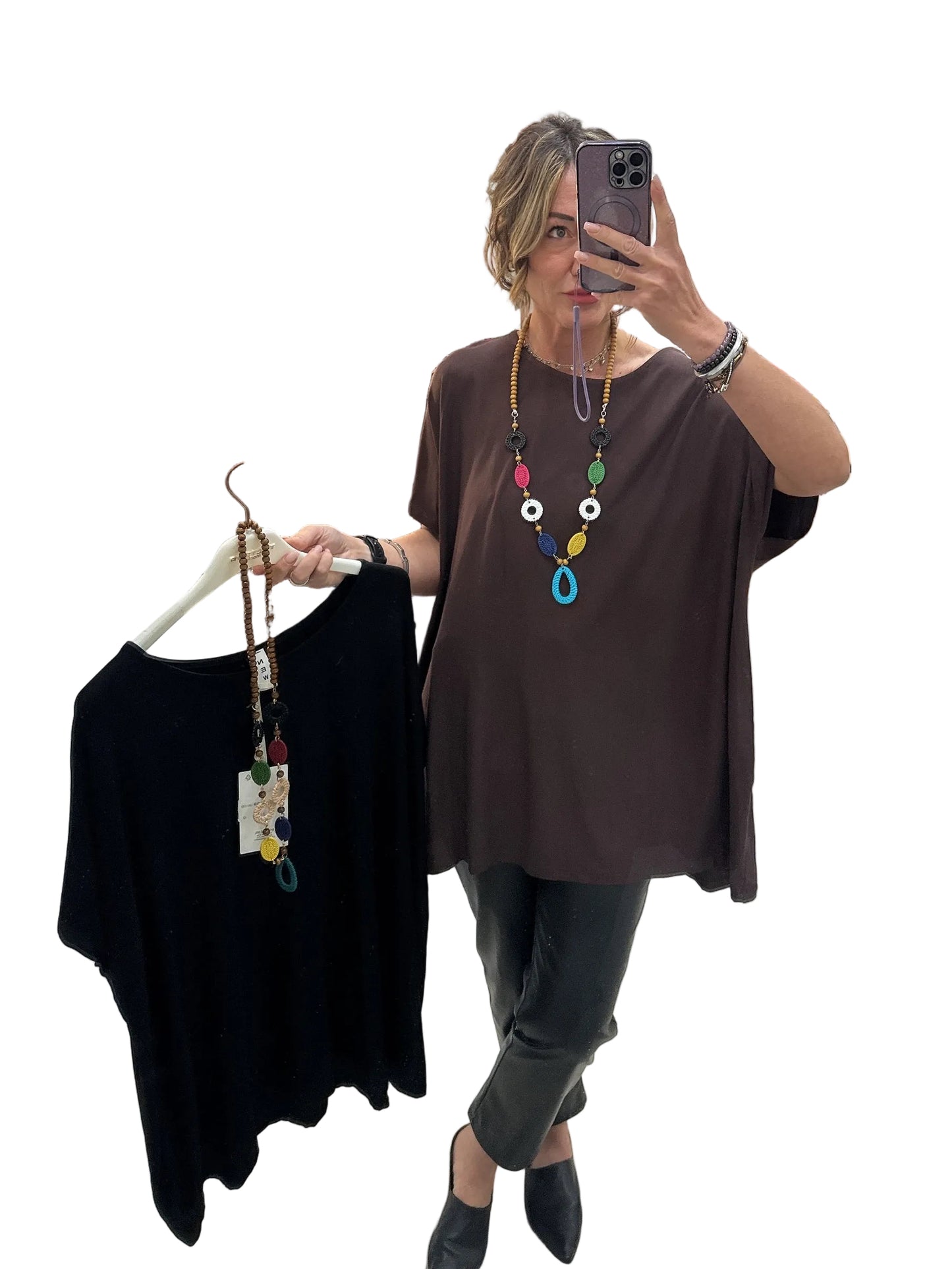 Maxi maglia viscosa