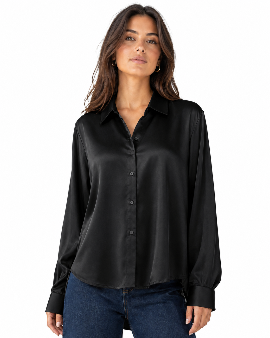 Camicia in raso