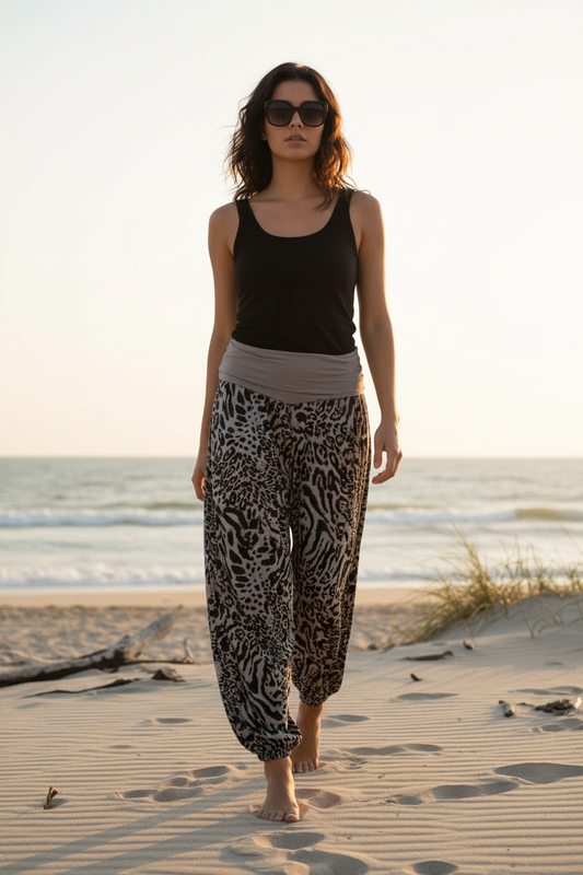 Pantalone animalier