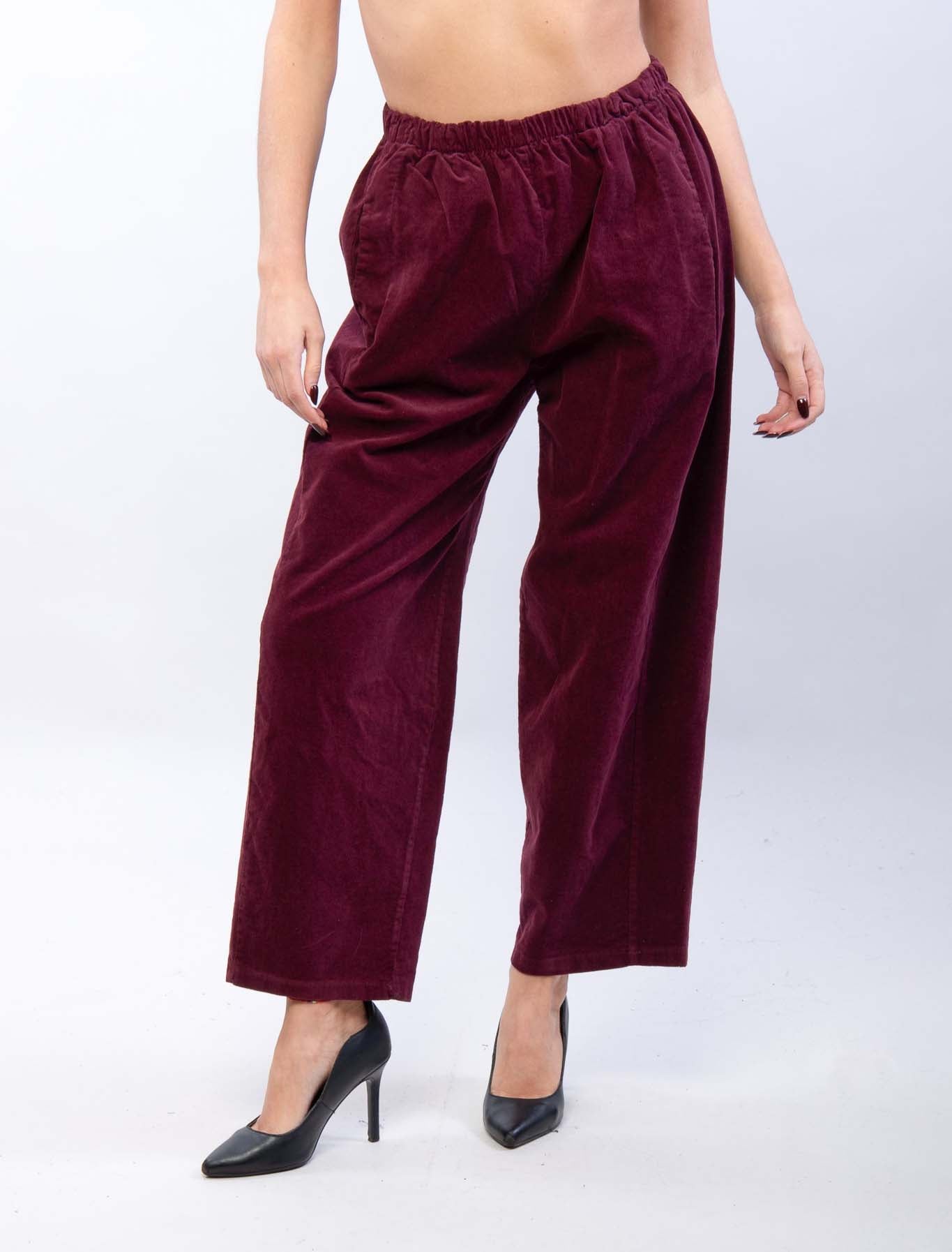 Pantalone in velluto