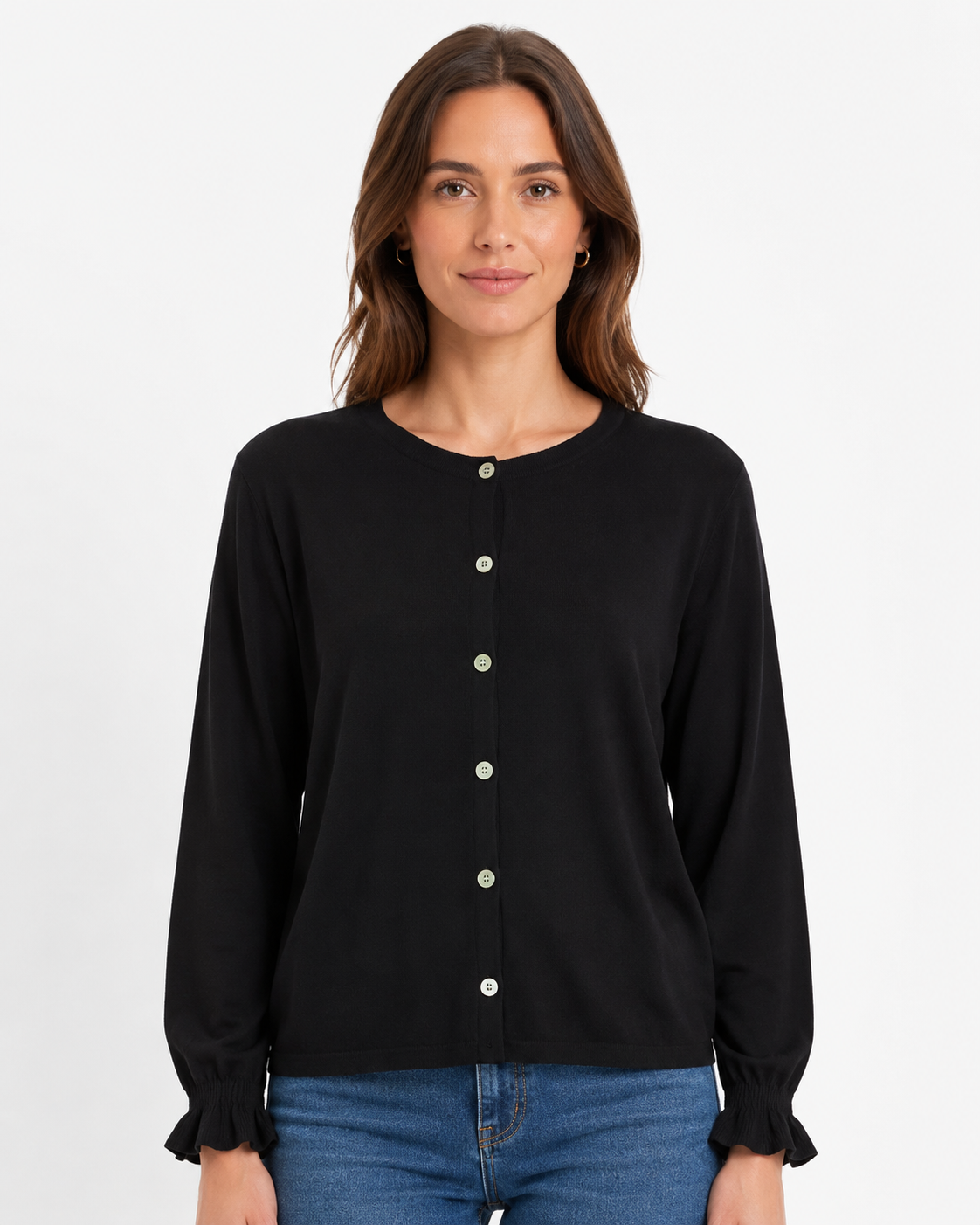 Cardigan in viscosa