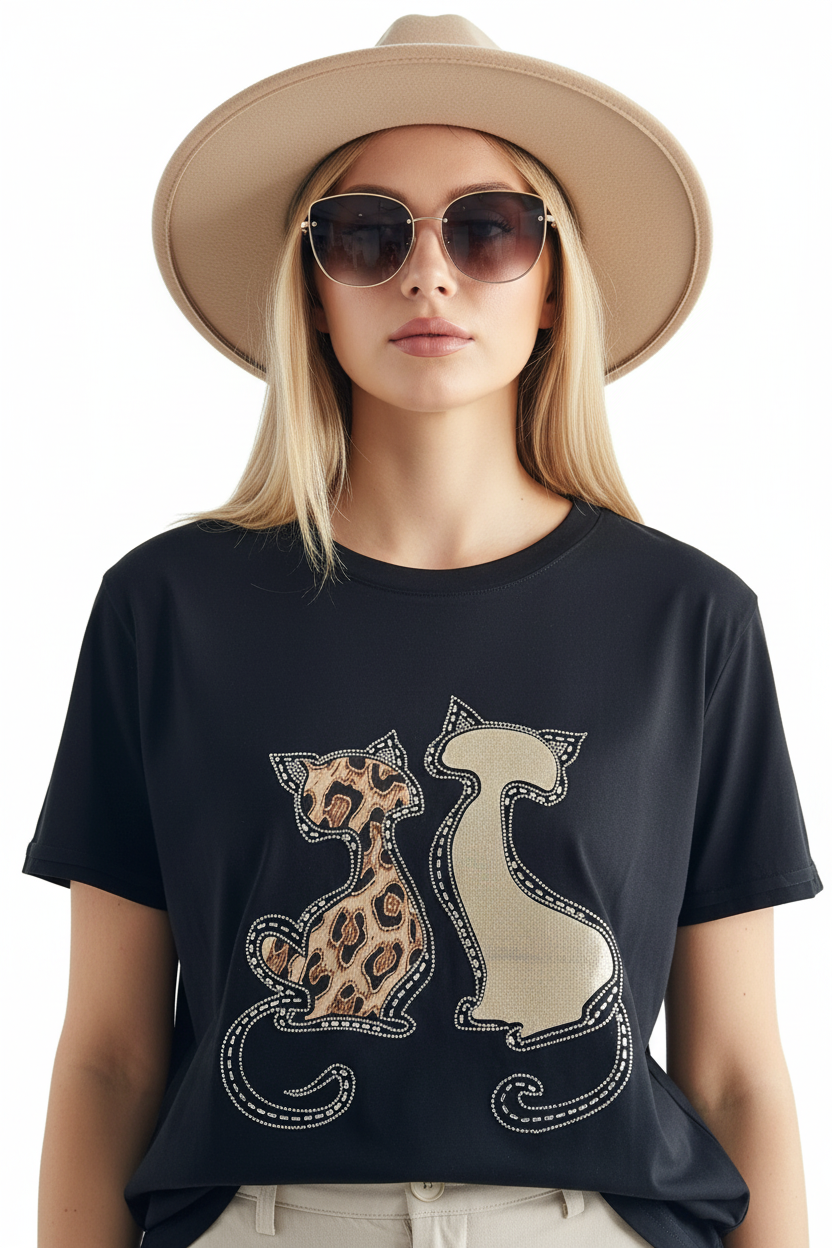 T shirt gattini
