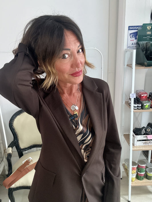 Blazer cioccolato