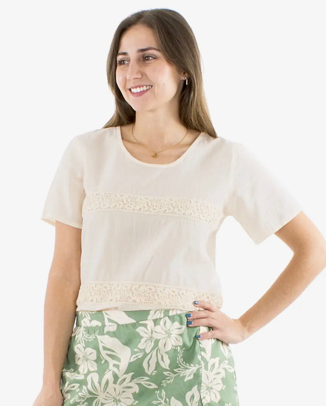 Blusa in mussola