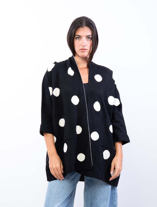 Cardigan a pois