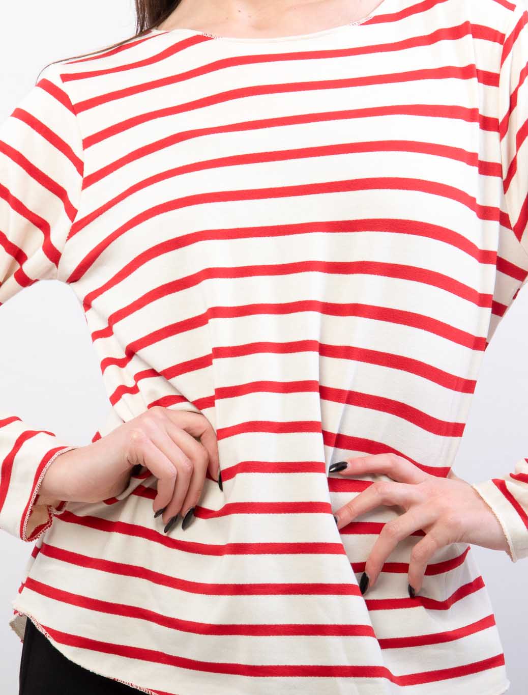 Maglietta a righe