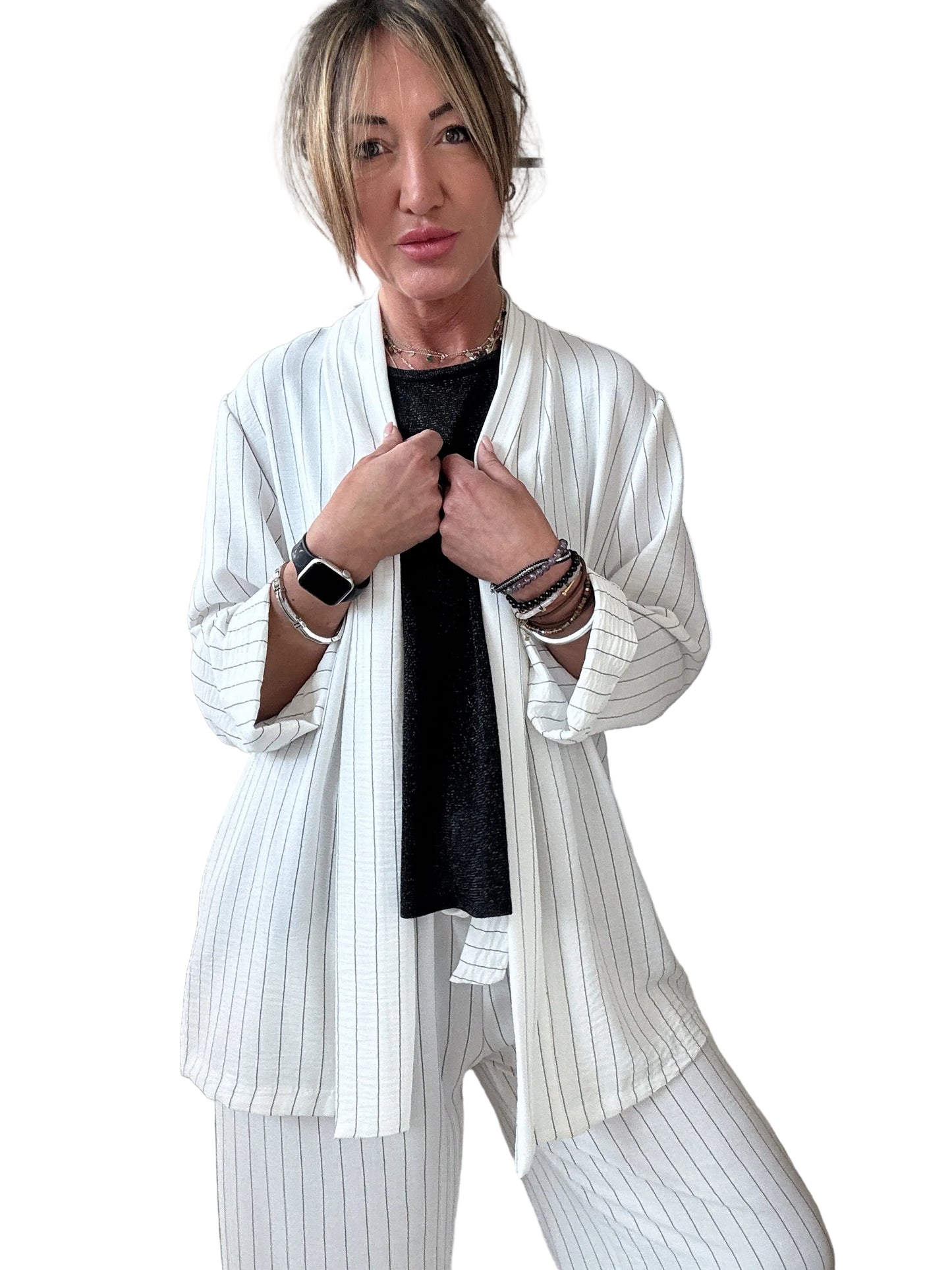 Blazer gessato