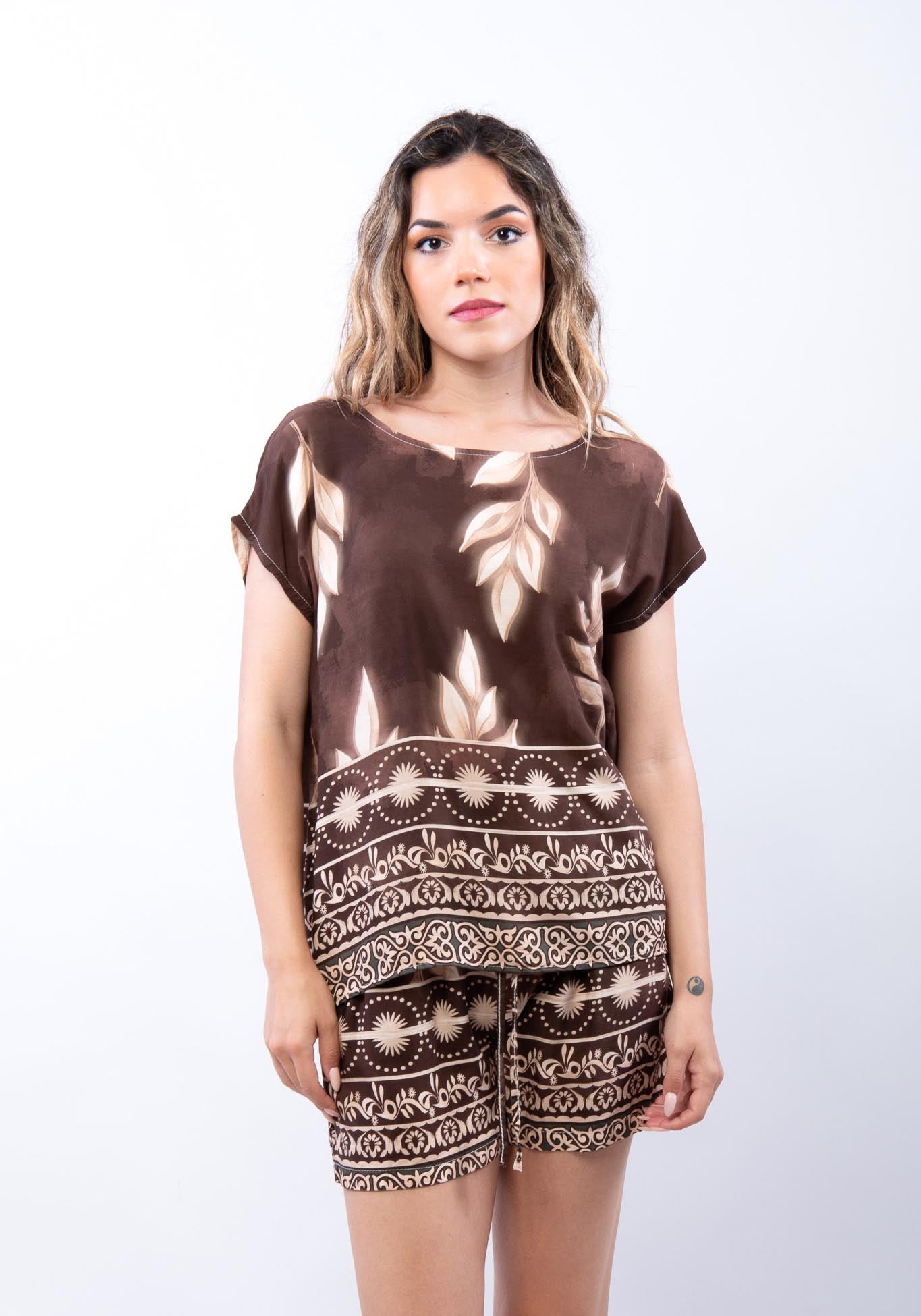 Blusa in viscosa