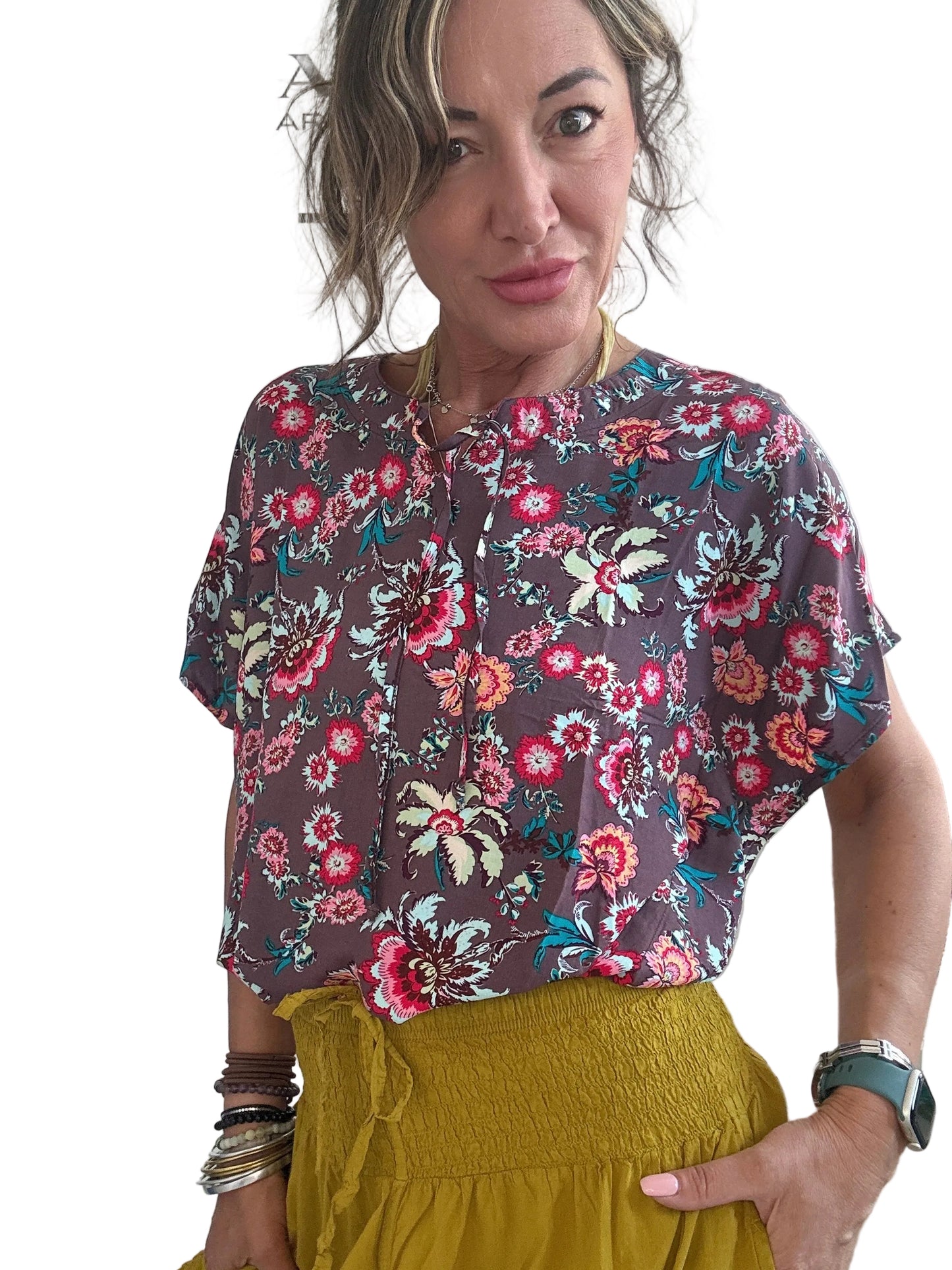 Blusa in viscosa