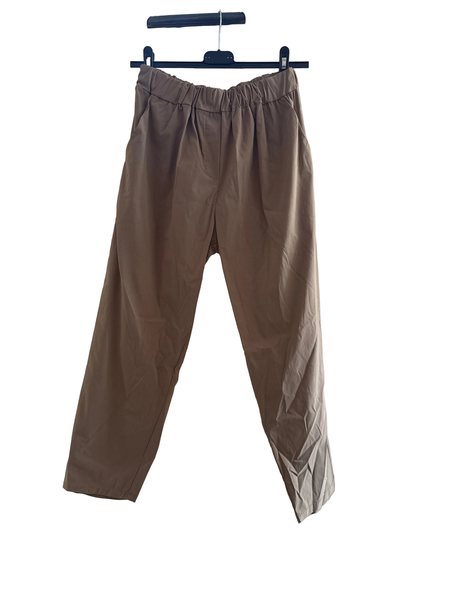Pantalone in cotone elastico