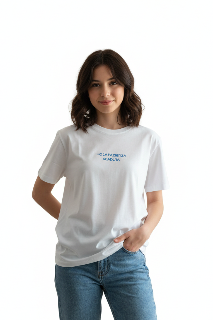 T shirt “Ho la pazienza scaduta”