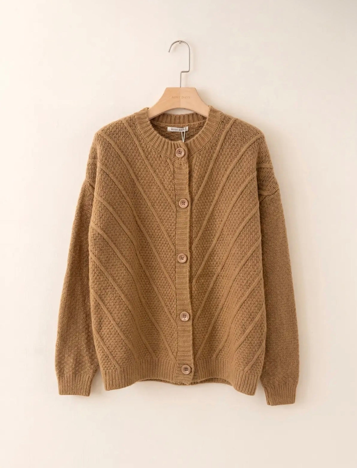 Cardigan over lavorato