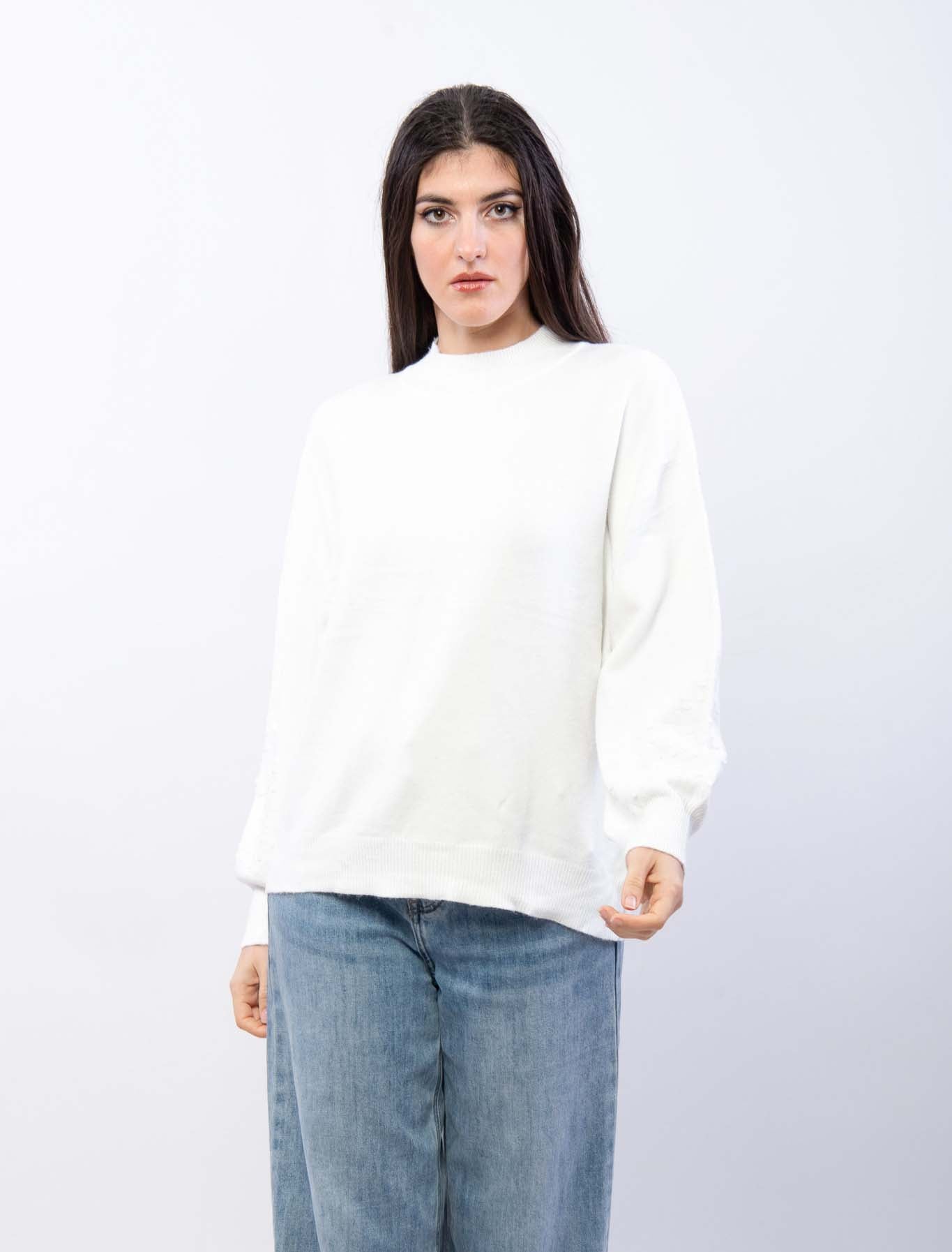 Lupetto con paillettes