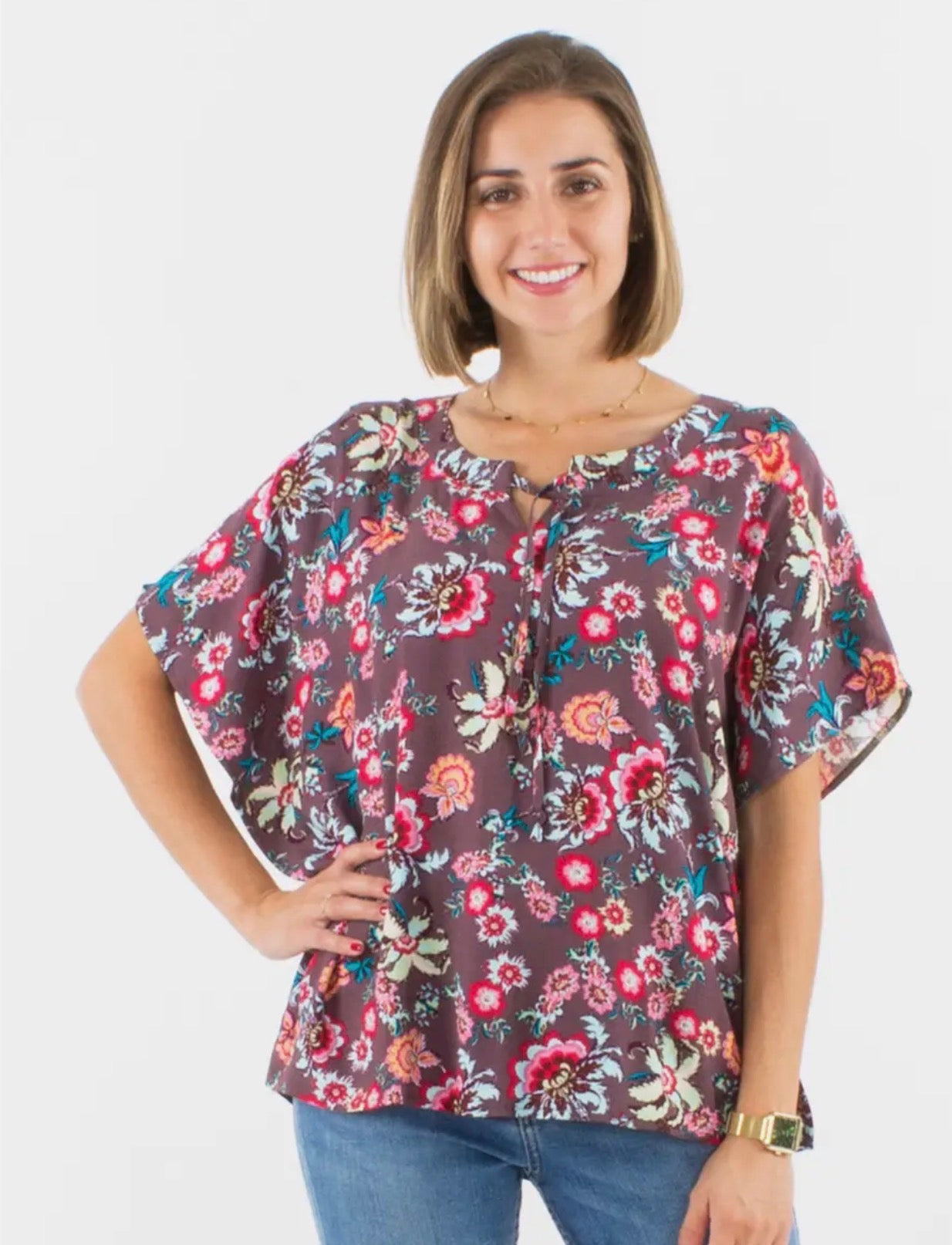 Blusa in viscosa