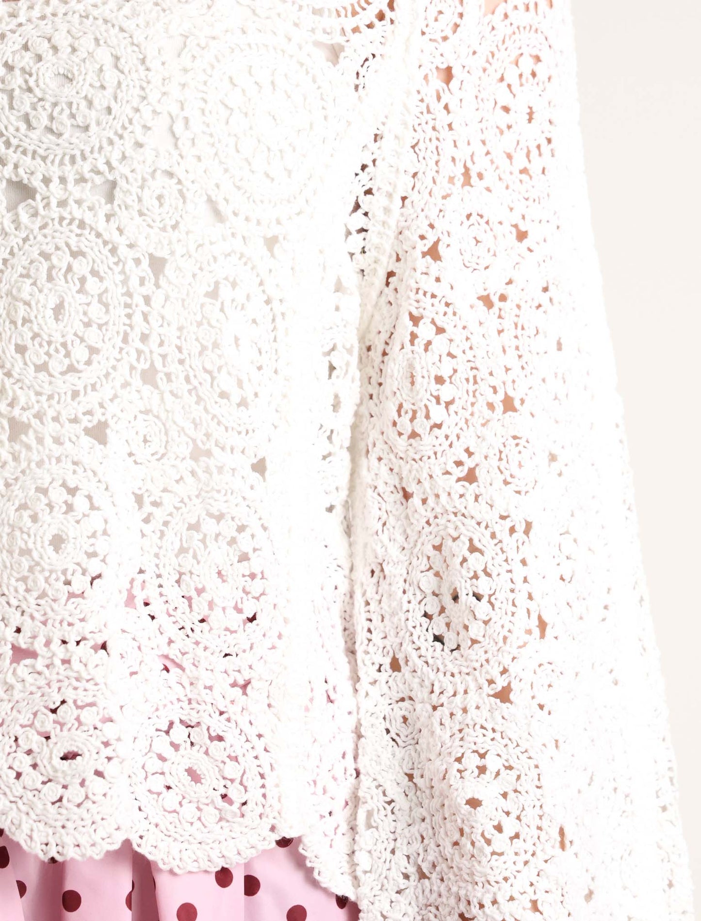 Maglia in macramè