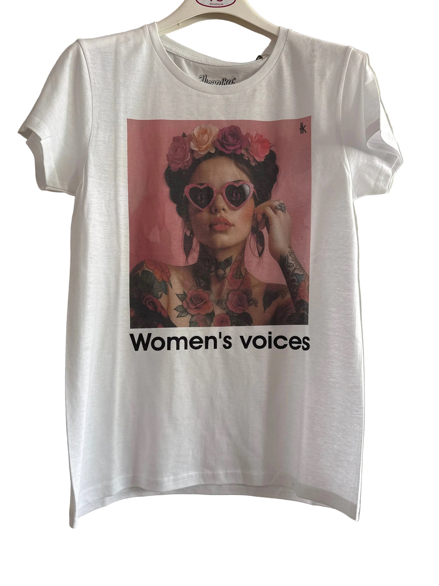 T shirt “women’s voices”