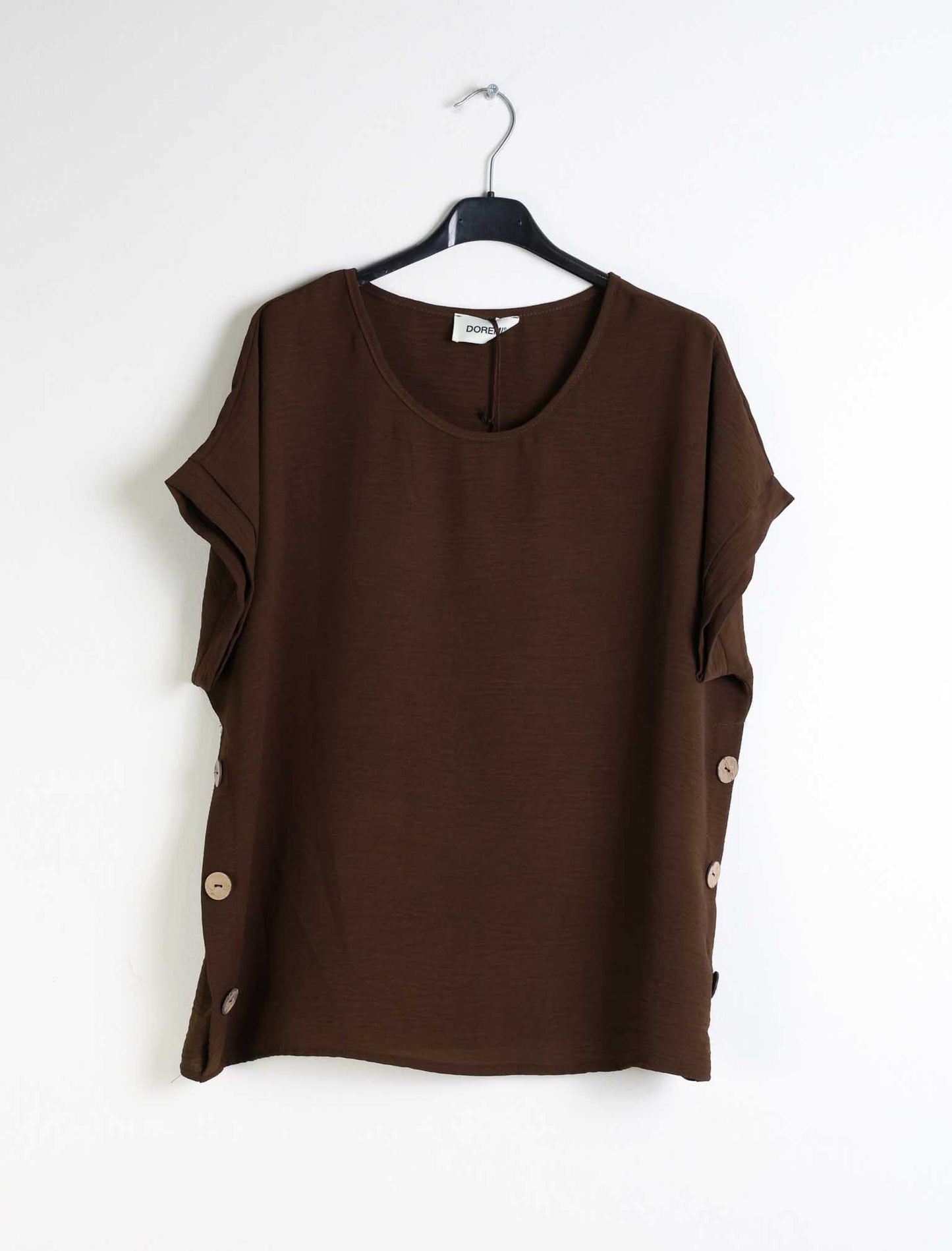Blusa con bottoni
