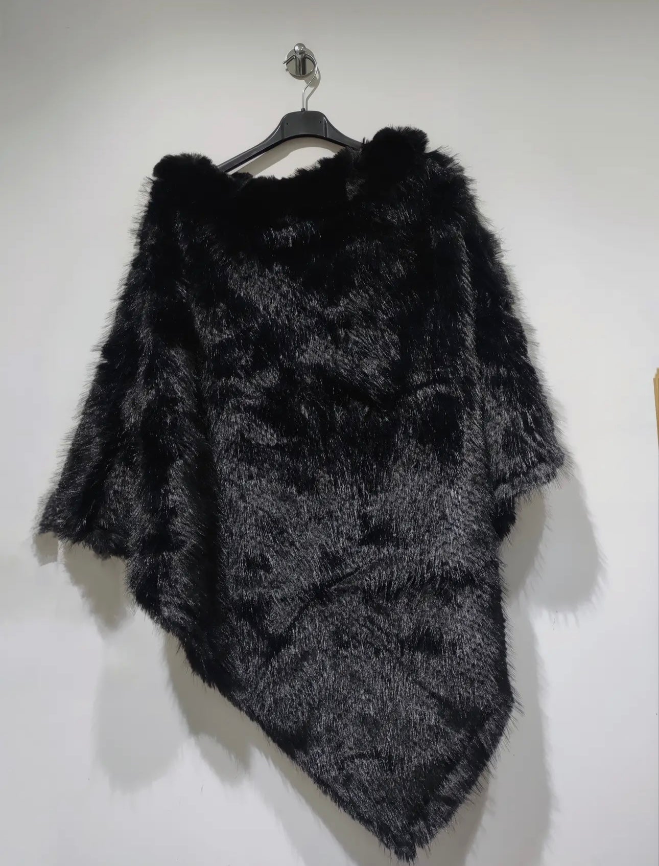 Poncho in pelliccia