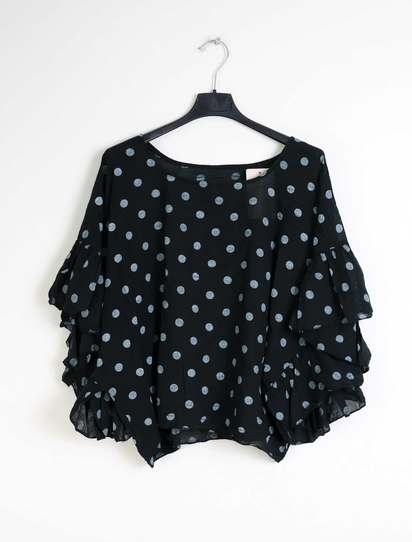 Blusa a pois