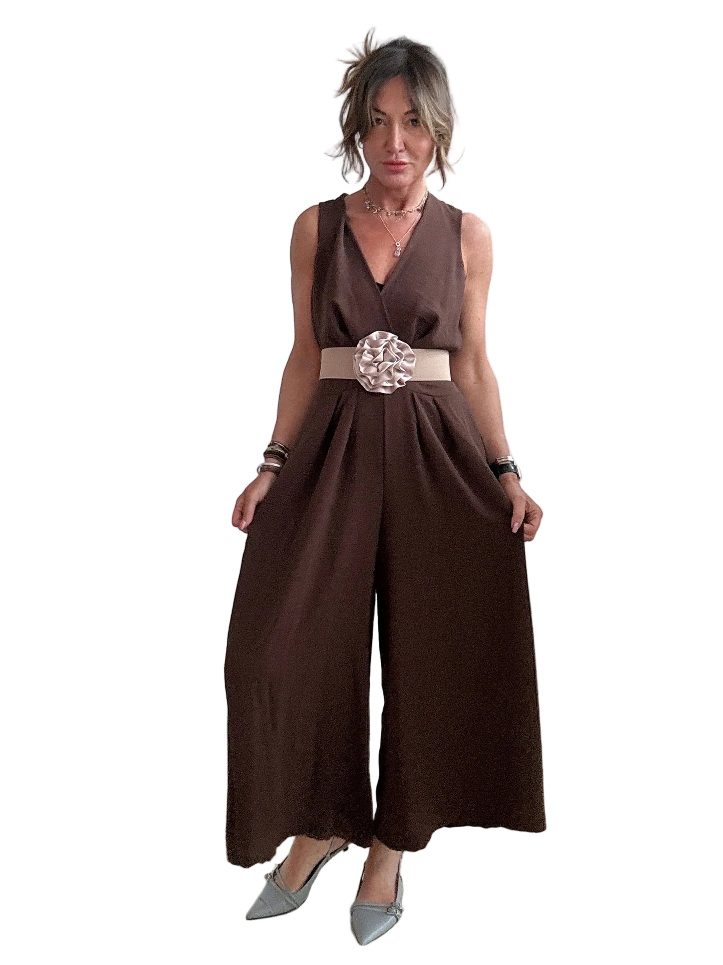 Tuta in georgette