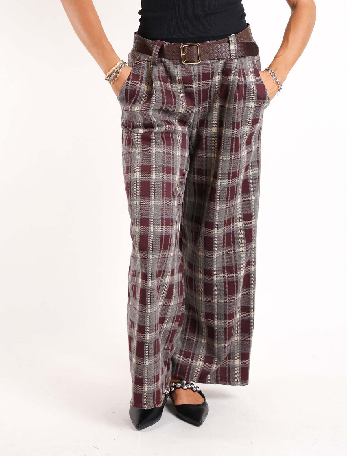 Pantalone palazzo check