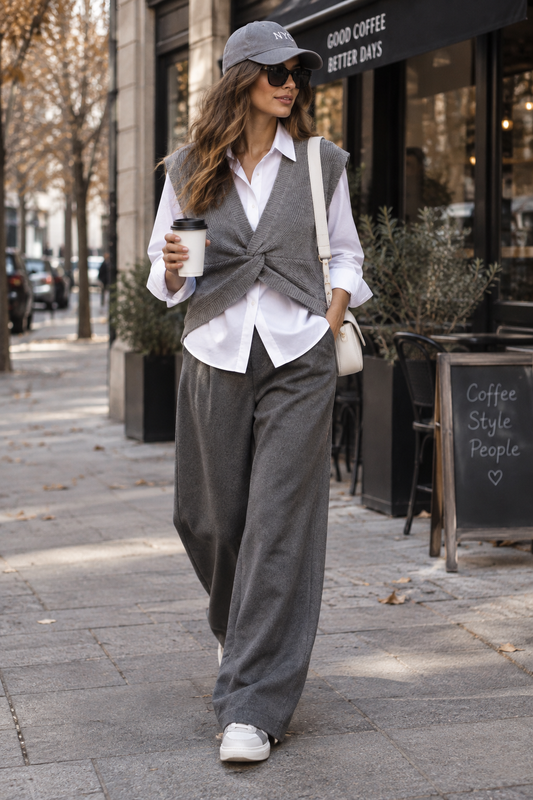 Gilet con nodo