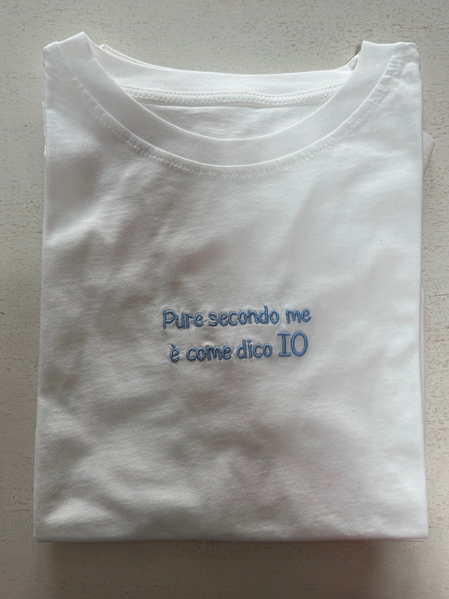 T shirt con ricamo