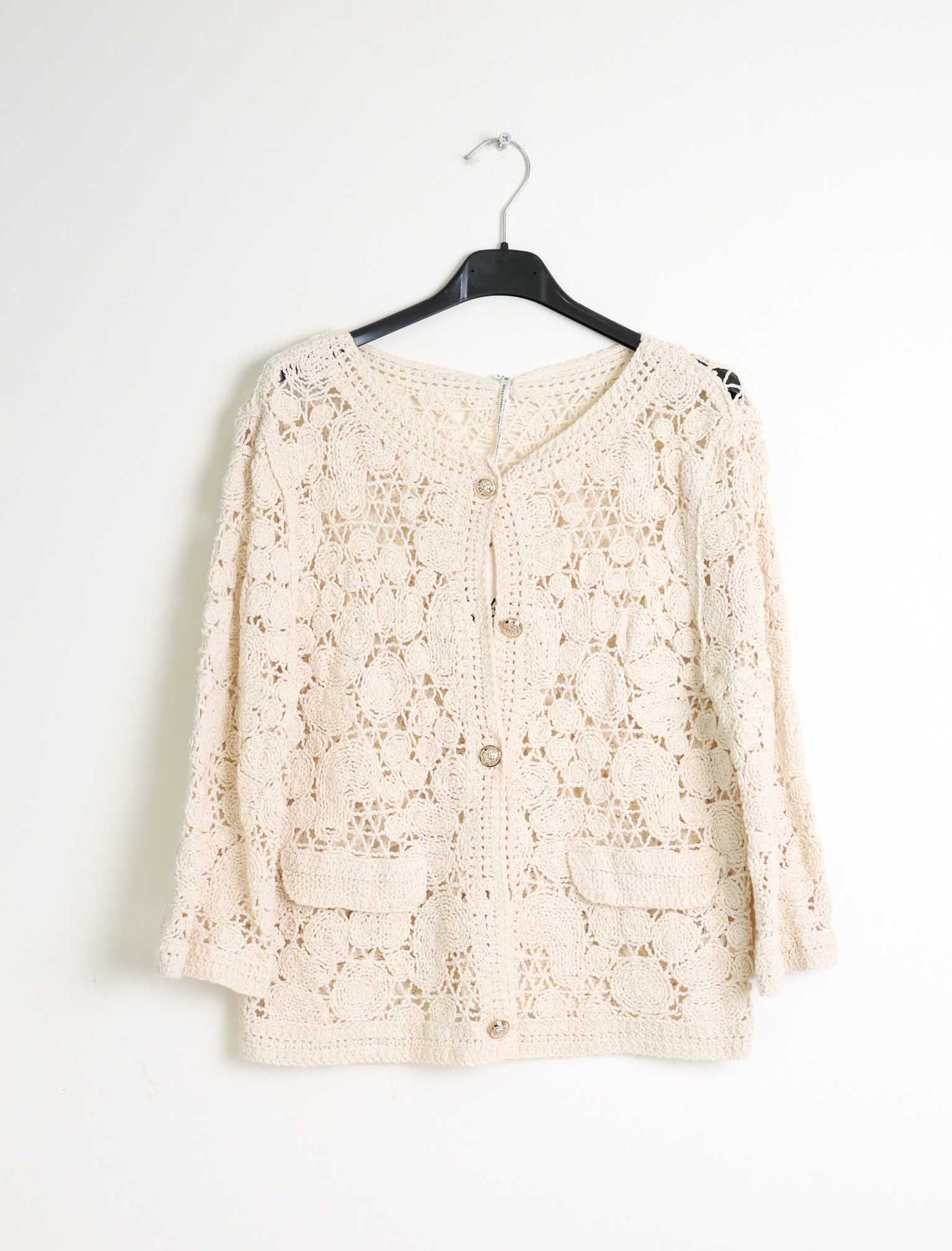 Giacca chanel in macramè