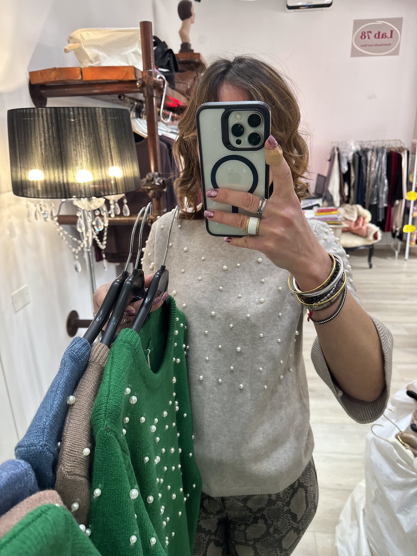 Maglia manica a campana