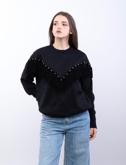 Maglia con frange