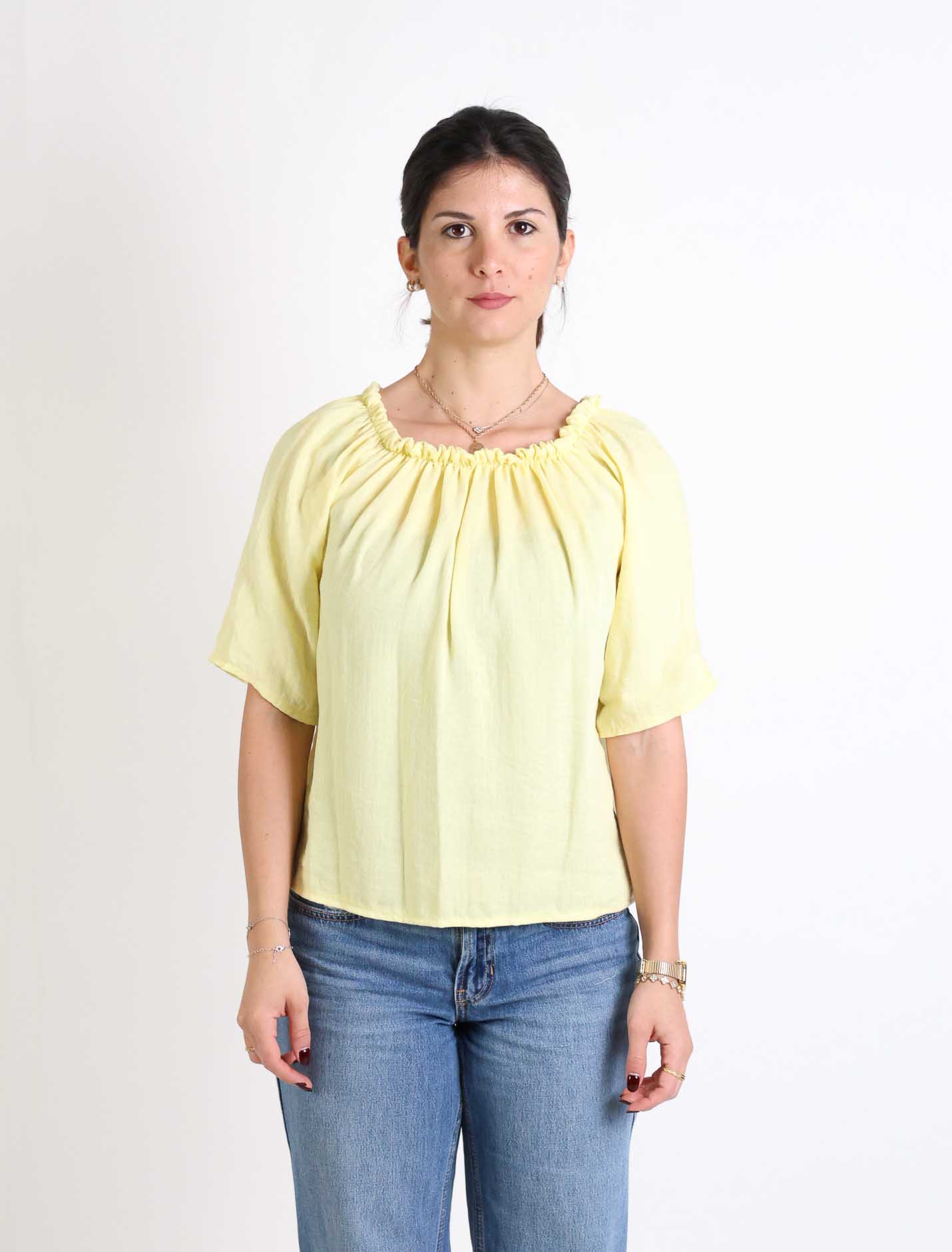 Blusa scollo shiffer