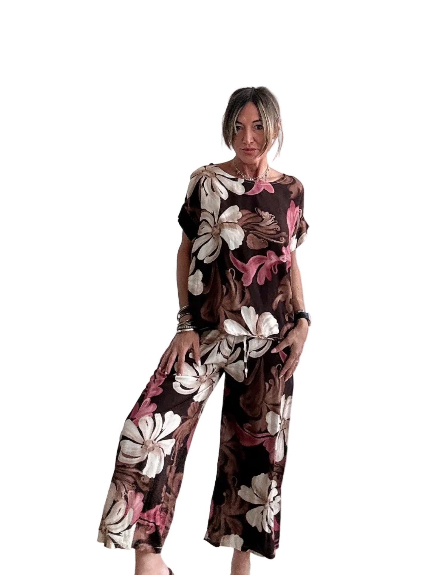 Pantalone in viscosa