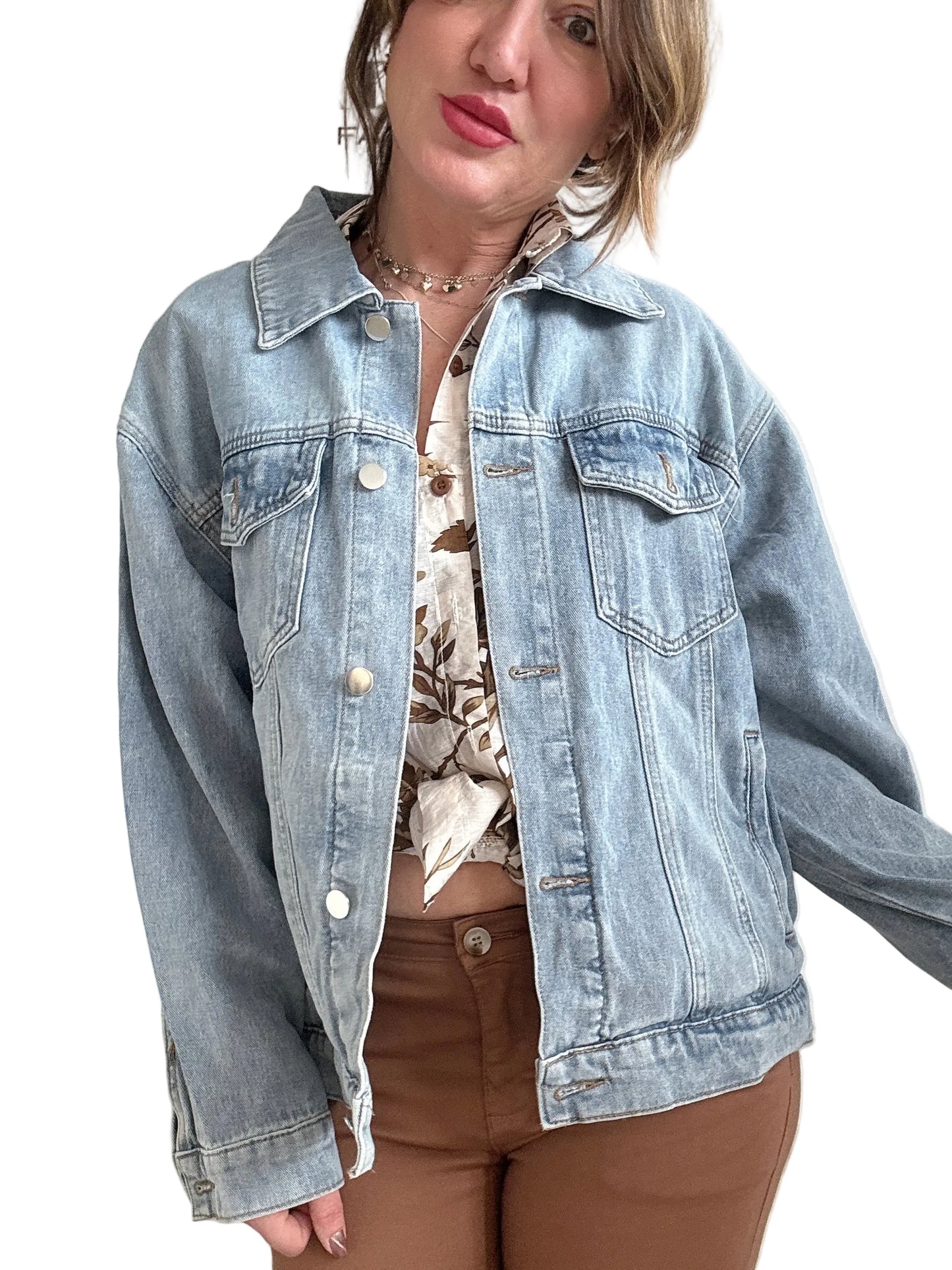 Giacca over decorata